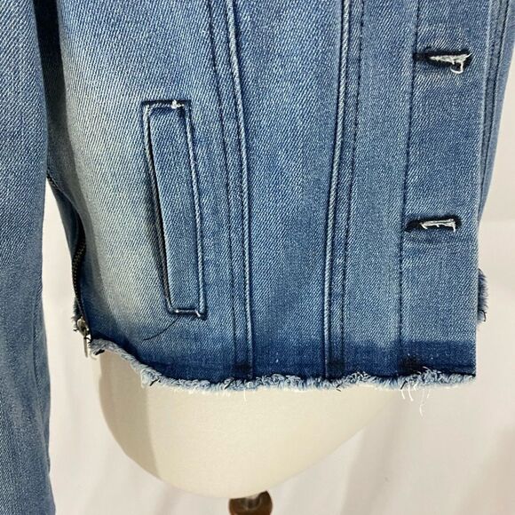Soho New York & Company Denim Cropped Jacket - Picture 9 of 10